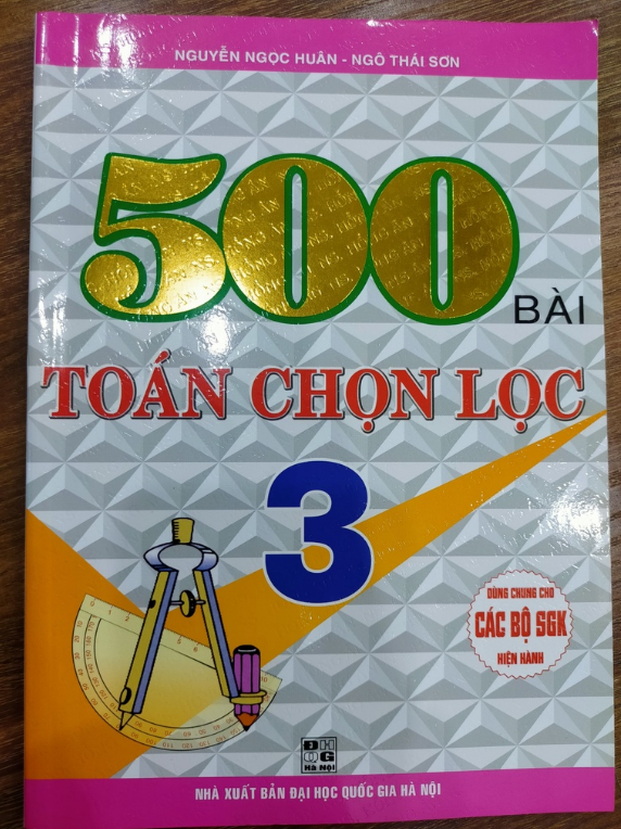 Sách - 500 Bài toán chọn lọc lớp 3