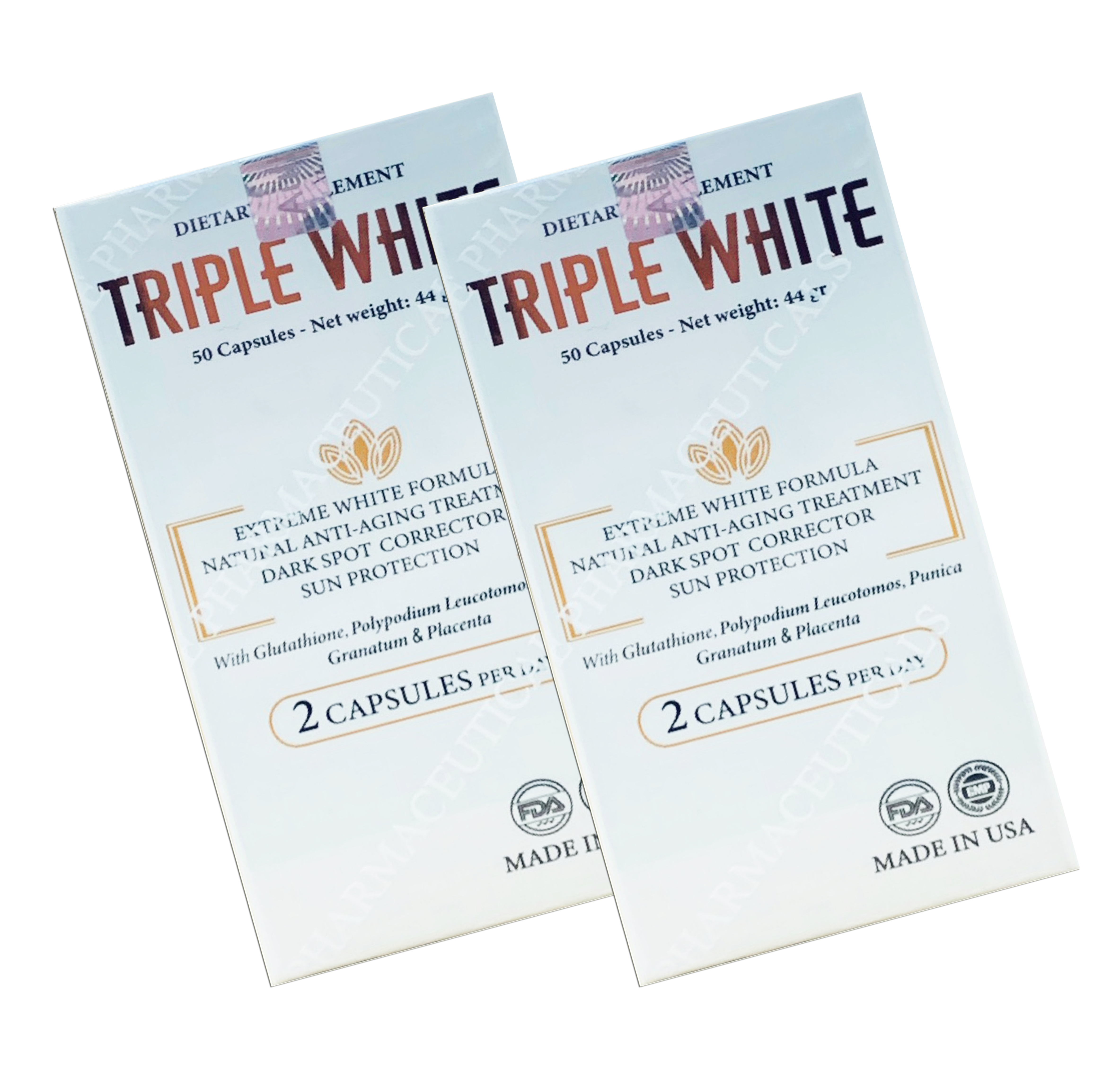 Viên uống trắng da Triple White