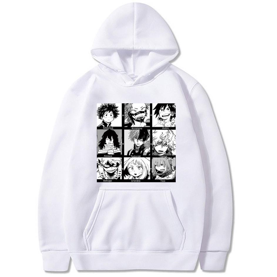 Áo hoodie hoạt hình Nhật Bản my hero academia độc đẹp giá rẻ