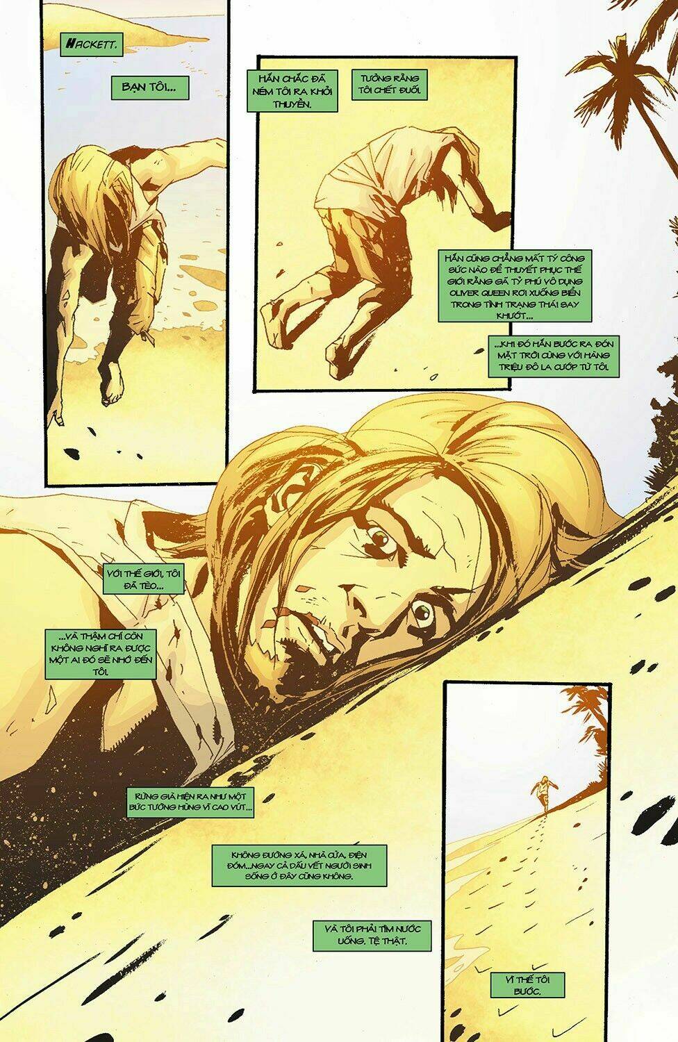 green arrow: year one chapter 2 3