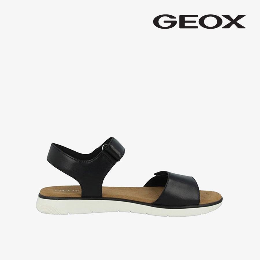 Giày Sandals Nữ GEOX D Dandra D - BLACK/GUN