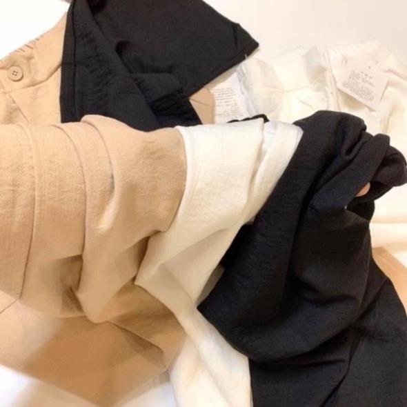Quần đũi nữ ️quần culottes đũi dáng dài ống rộng ️ siêu Hot