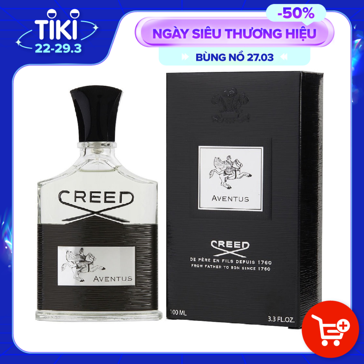 Nước hoa Nam Creed Aventus For Men 100ml