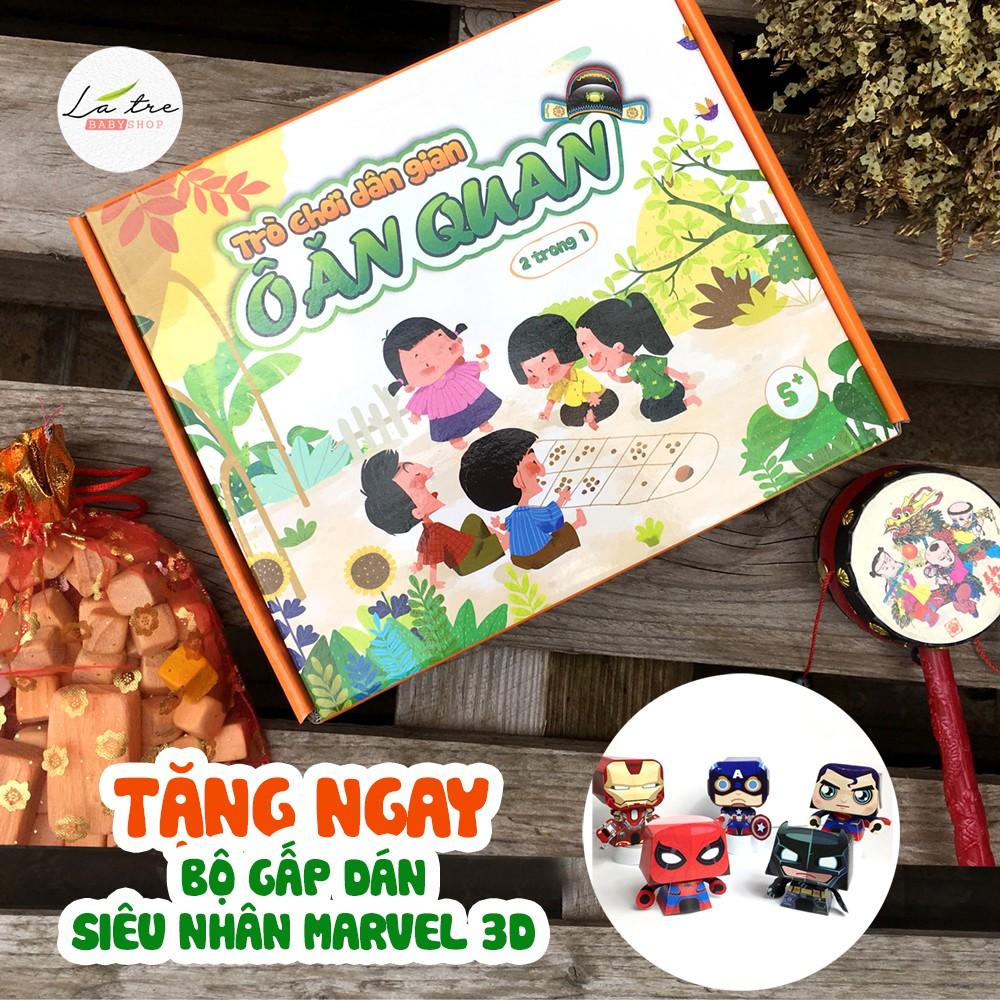 Board game-Trò chơi ô ăn quan-trò chơi gia đình tương tác phát triển tư duy và vui nhộn