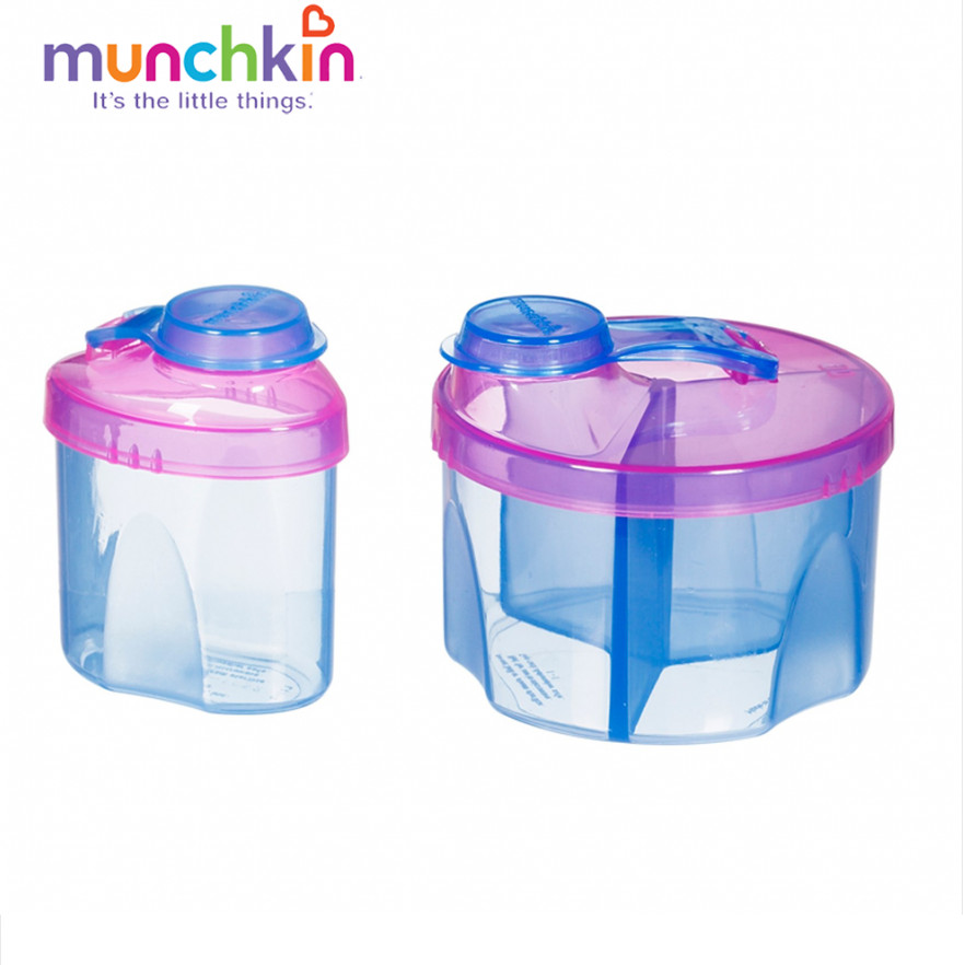 Bộ 2 hộp chia sữa Munchkin (Giao màu ngẫu nhiên)