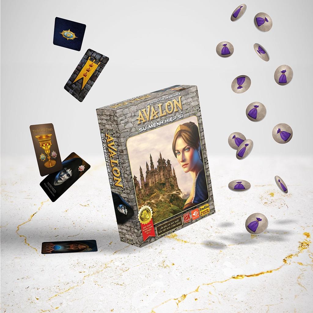 Avalon - Board game ẩn vai kịch tính hấp dẫn dành cho 5-10 người chơi| Boardgamevn