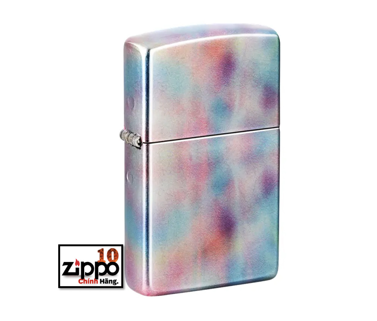 Bật lửa ZIPPO 48511 Tumbled Chrome 540 Fusion - Chính hãng 100%