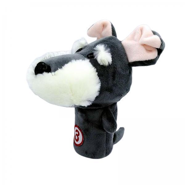 2x Novelty Plush Iron Headcover Wedges Club Head Cover, Provides for Your Irons