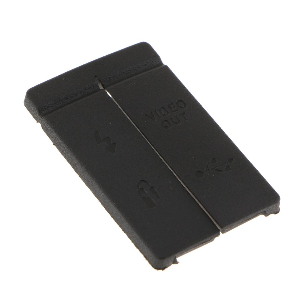 Amagogo Giao Diện Nón dành cho Canon EOS 40D Ảnh Kĩ Thuật Số USB Vỏ Cao Su HDMI Da Nắp Protrctor Thay Thế