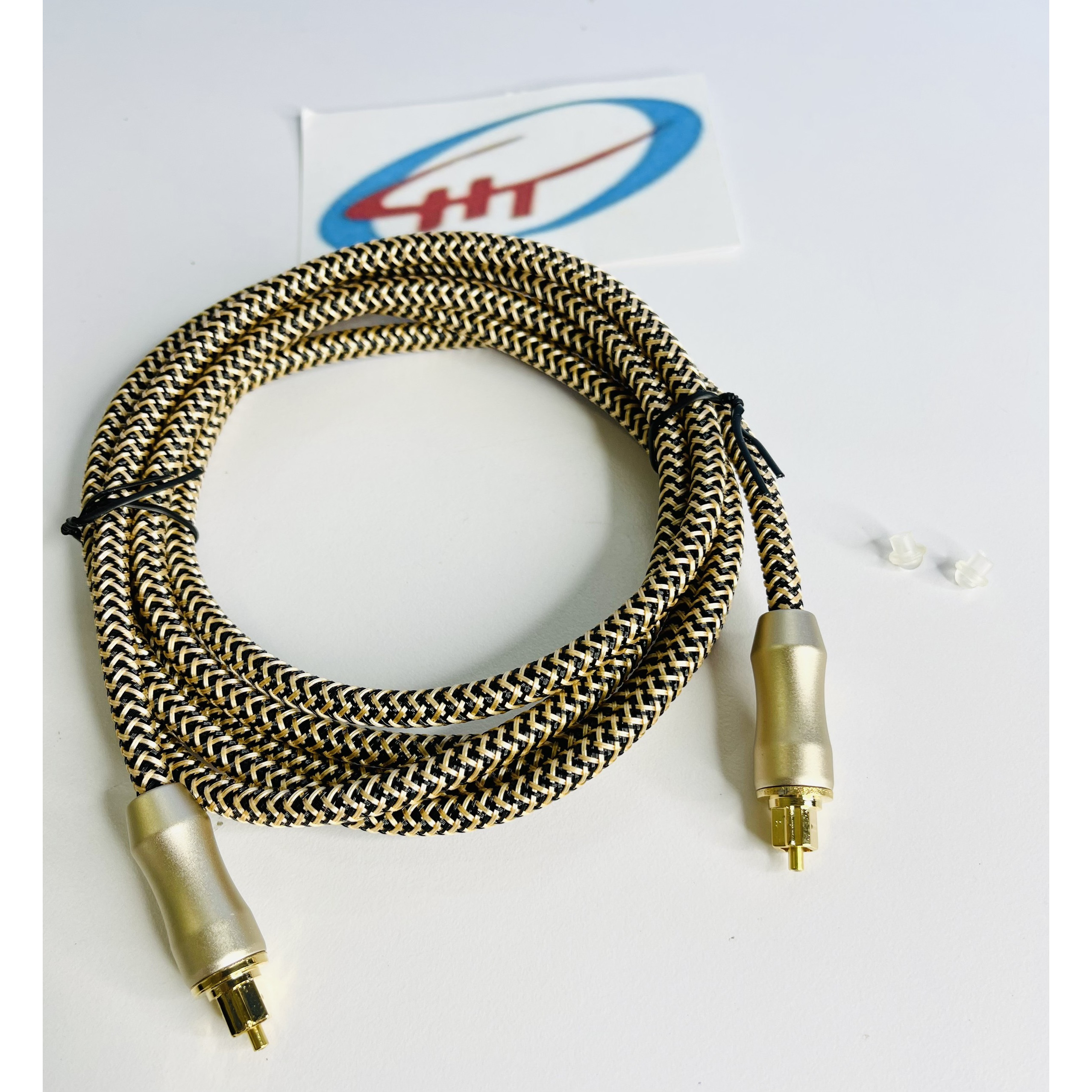 Dây audio quang đầu mạ vàng dài 2M HIMEDIA 8.0 - Hàng chính hãng