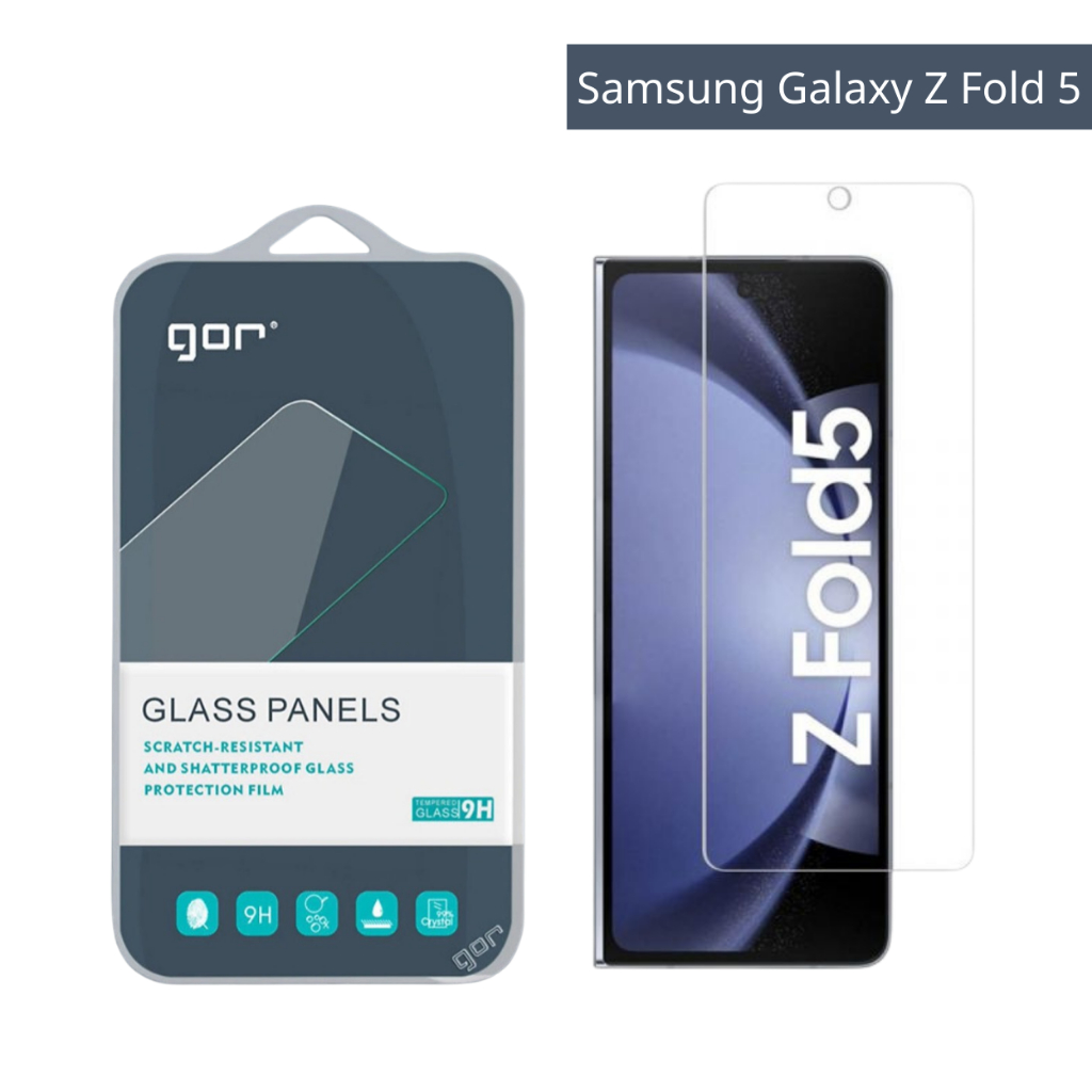 Combo 2 Kính Cường Lực Màn Hình Ngoài Gor Dành Cho Samsung Galaxy Z Fold 6/ Z Fold 5_ Hàng Chính Hãng