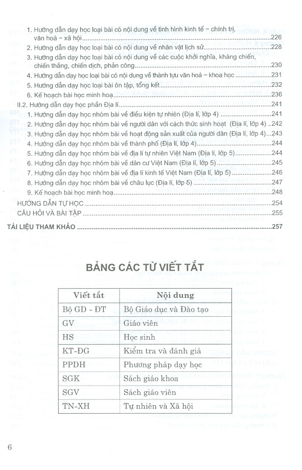 Giáo Trình Phương Pháp Dạy Học Các Môn Học Về Tự Nhiên Và Xã Hội