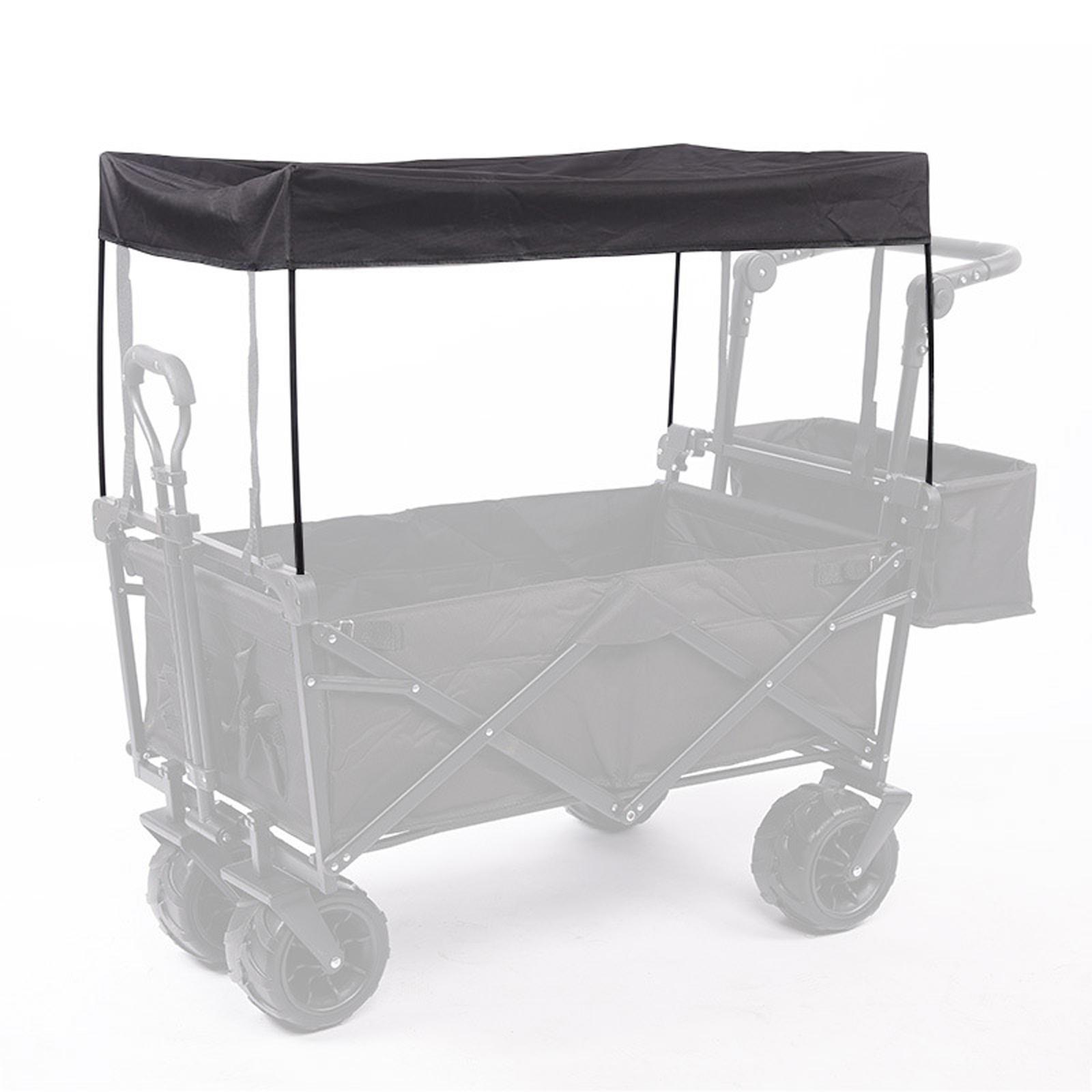 Wagon Canopy Transport Trailer Garden Camping Cart Sunshade