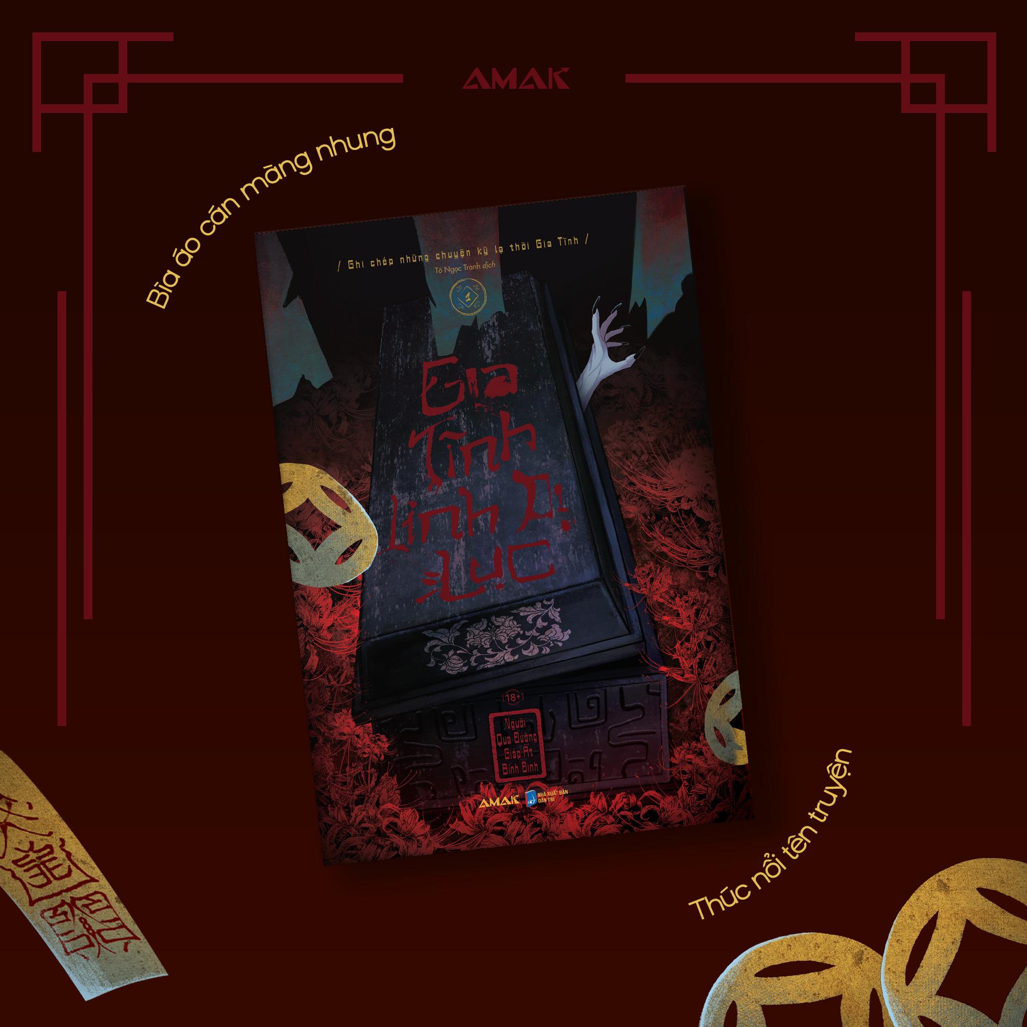 Sách - Gia Tĩnh Linh Dị Lục - Tập 1 - Tặng Kèm Bookmark Phủ Nhung + Postcard Phủ Nhung + Standee Giấy