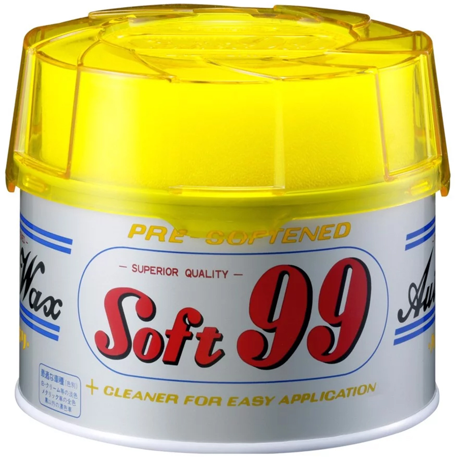 Sáp Vệ Sinh Sơn Xe Ô Tô Màu Sáng SOFT99 Hanneri Wax W-19