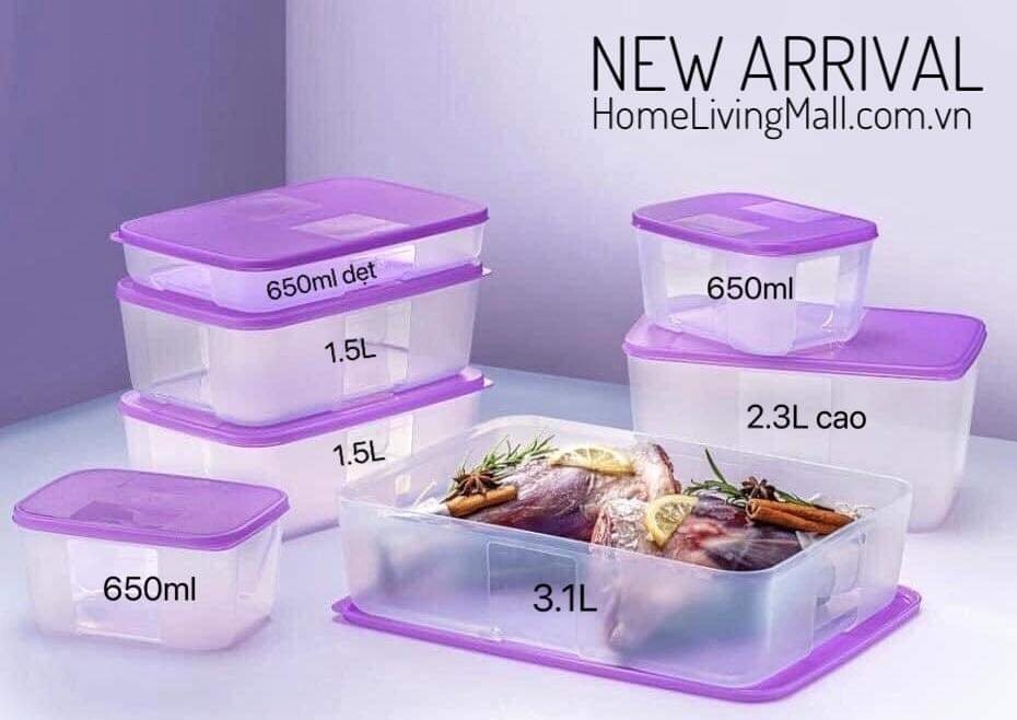 Bộ Trữ Đông Tupperware Freezermate Essential Set 7