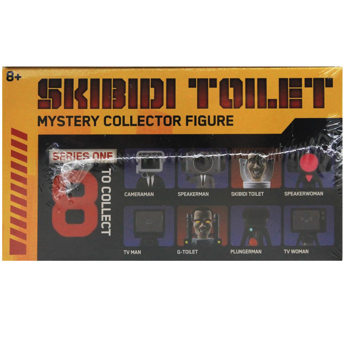 Đồ Chơi Mô Hình Nhân Vật Mini - Skibidi Toilet - Series 1 - Bonkers Toys ST1301 (Sản Phẩm Bên Trong Là Ngẫu Nhiên)