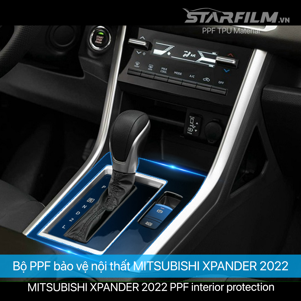 Mitsubishi Xpander 2022 PPF TPU chống xước tự hồi phục STARFILM