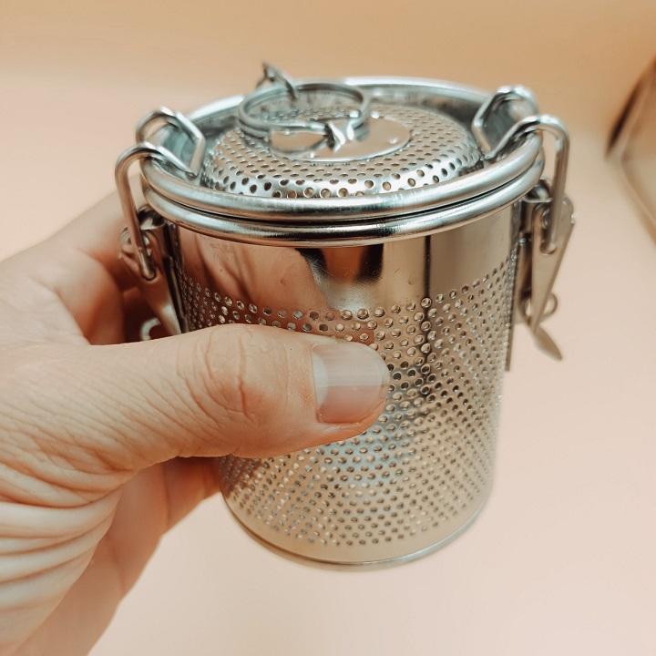 Dụng cụ lọc trà, thảo dược và gia vị bằng inox đủ size cao cấp