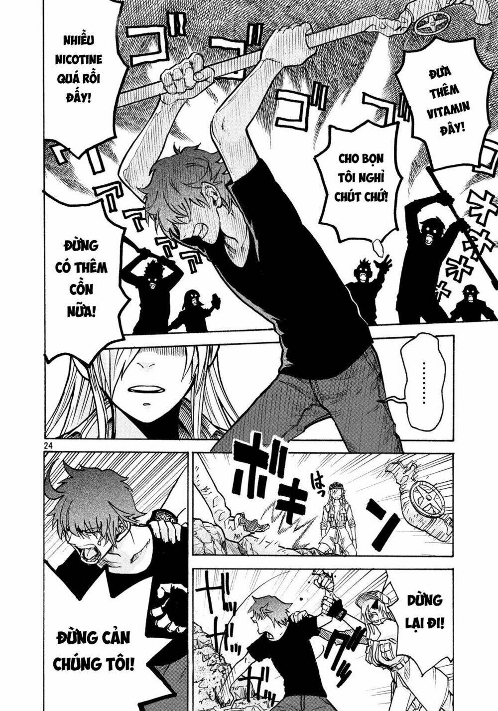biệt đội tế bào black - hataraku saibou black chapter 8 24