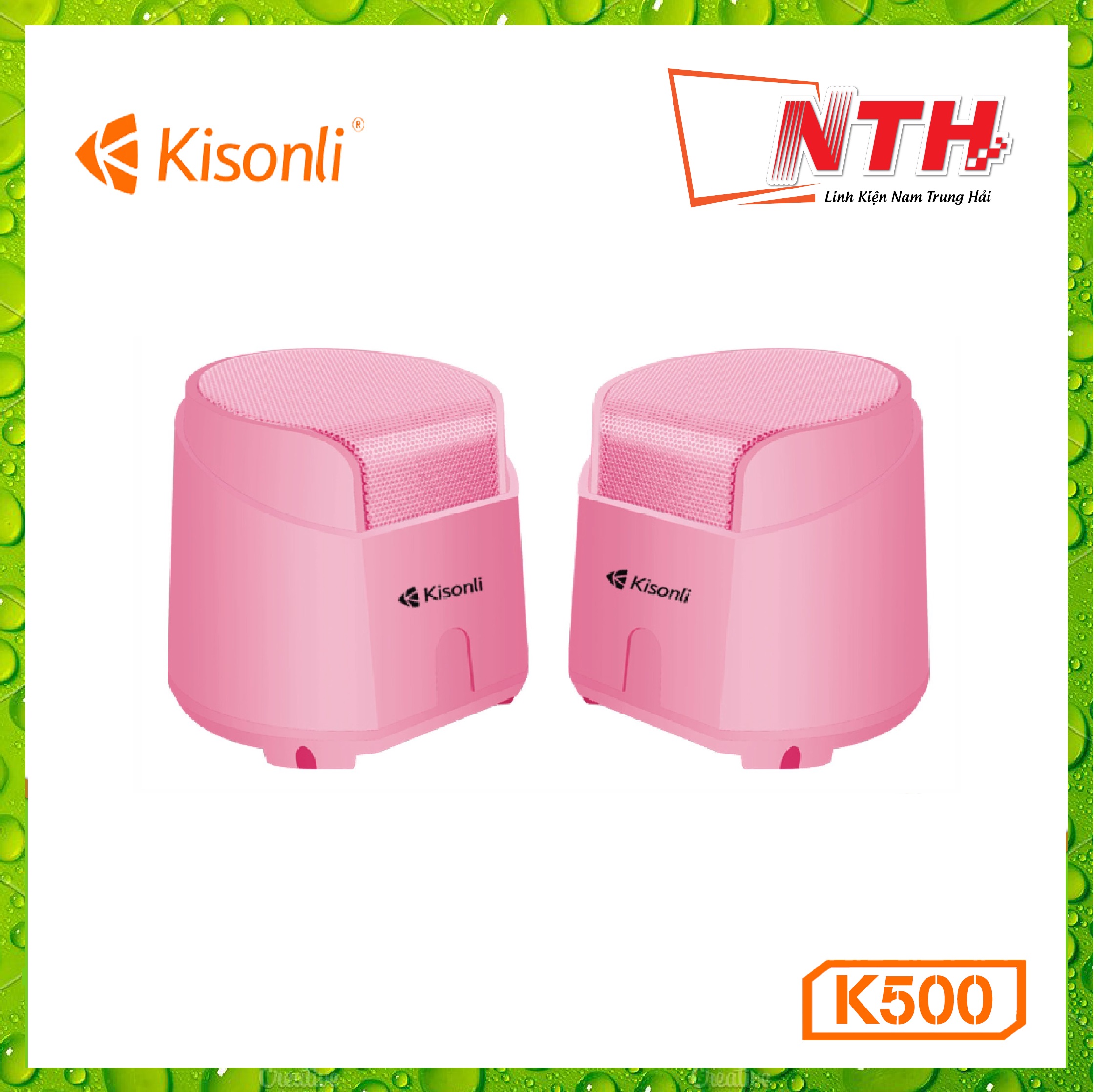 Loa Vi Tính 2.0 Kisonli K500  - Hàng Nhập Khẩu