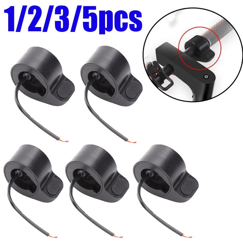 1-5 Chiếc Xe Điện Tốc Độ Quay Số Ga Tăng Tốc Nhỏ Gọn Và Di Động Mang Theo Thay Thế Tiện Lợi Cho Xiaomi M365 Color: 5pcs