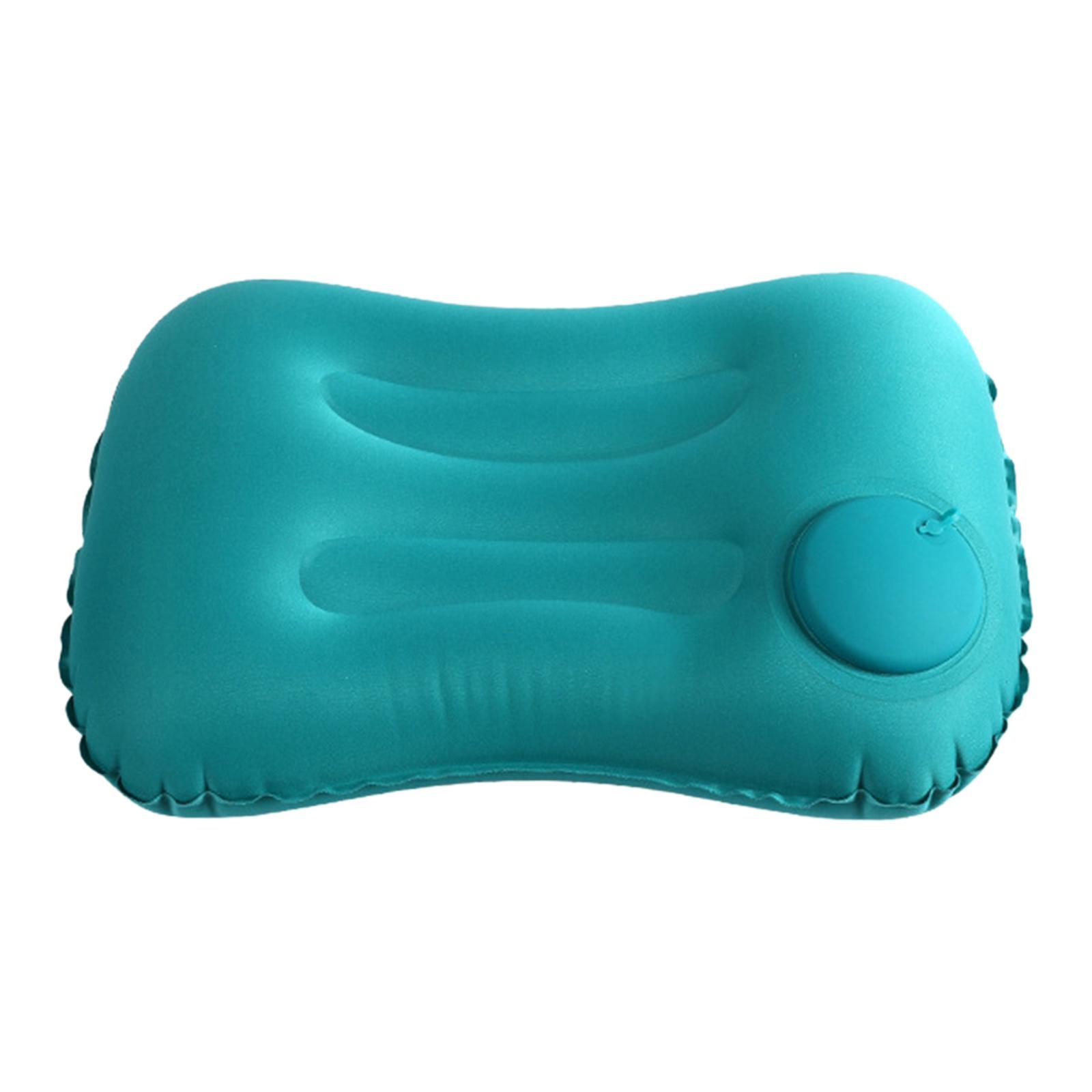 Compact Travel Pillow Packable Inflating Inflatable Pillow for Desk Rest Hiking Camping
