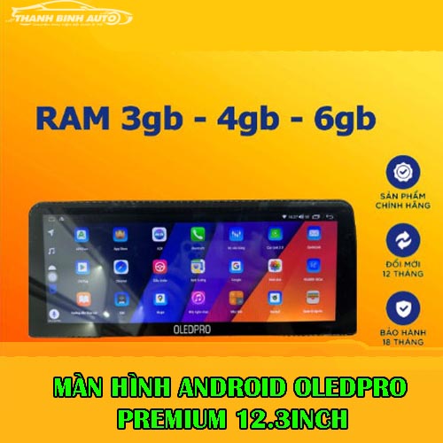 Màn Hình DVD Android Ô Tô OLEDPR0 PREMIUM 12.3 inch