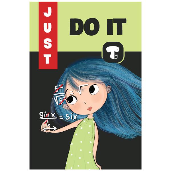 Sổ Tay Caro Just Do It Kẻ Ô Vuông 180 Trang 80gsm - Tube TB0009 - Grateful Girl