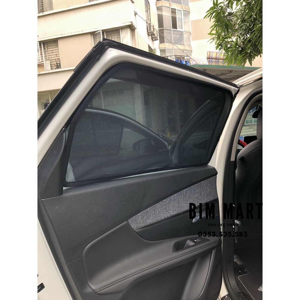 Rèm che nắng nam châm dành cho xe Ford Ranger - Bộ 4 tấm chắn nắng chuẩn form xe, nam châm hút mạnh