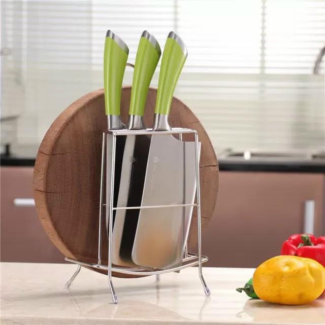Xả Kho - KỆ ĐỂ DAO THỚT INOX LOẠI ĐẸP
