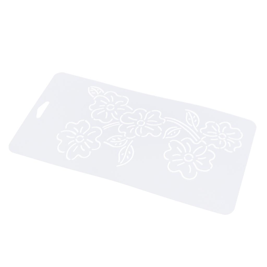 2 Miếng Dán Cường Lực Quilting Thước-Thước 2 Kích Cỡ-Acrylic Bản Mẫu Trong Suốt