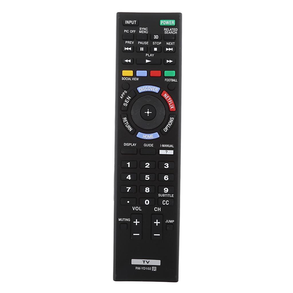 Replace RM-YD102 Remote Control for  TV KDL-50W790B KDL-60W850B KDL-65W950B