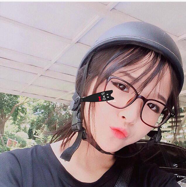 Kính gọng Mắt vuông nhựa ulzzang Twodot