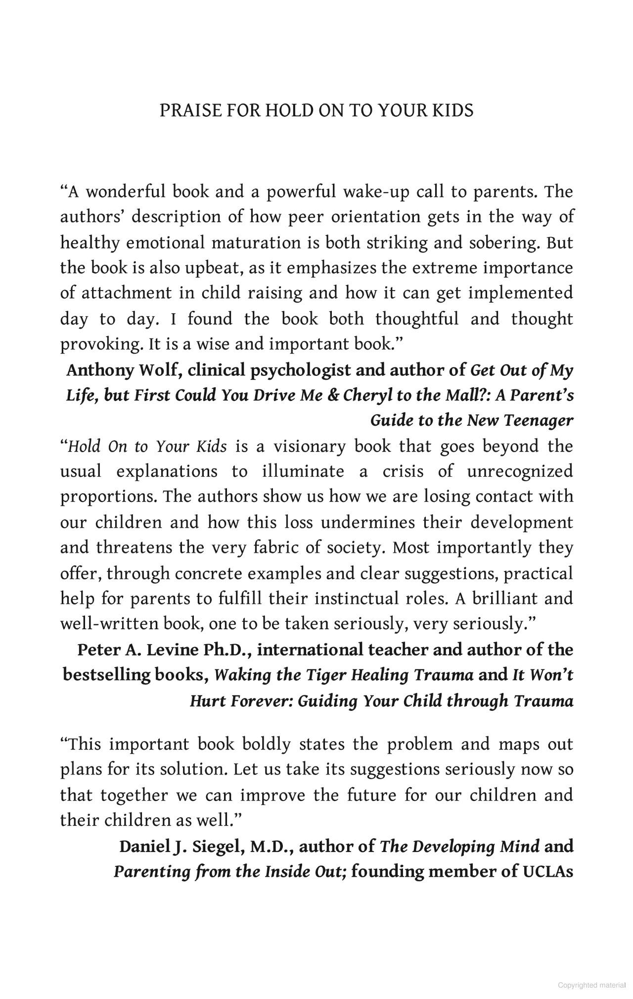 Sách ngoại văn: Hold On To Your Kids