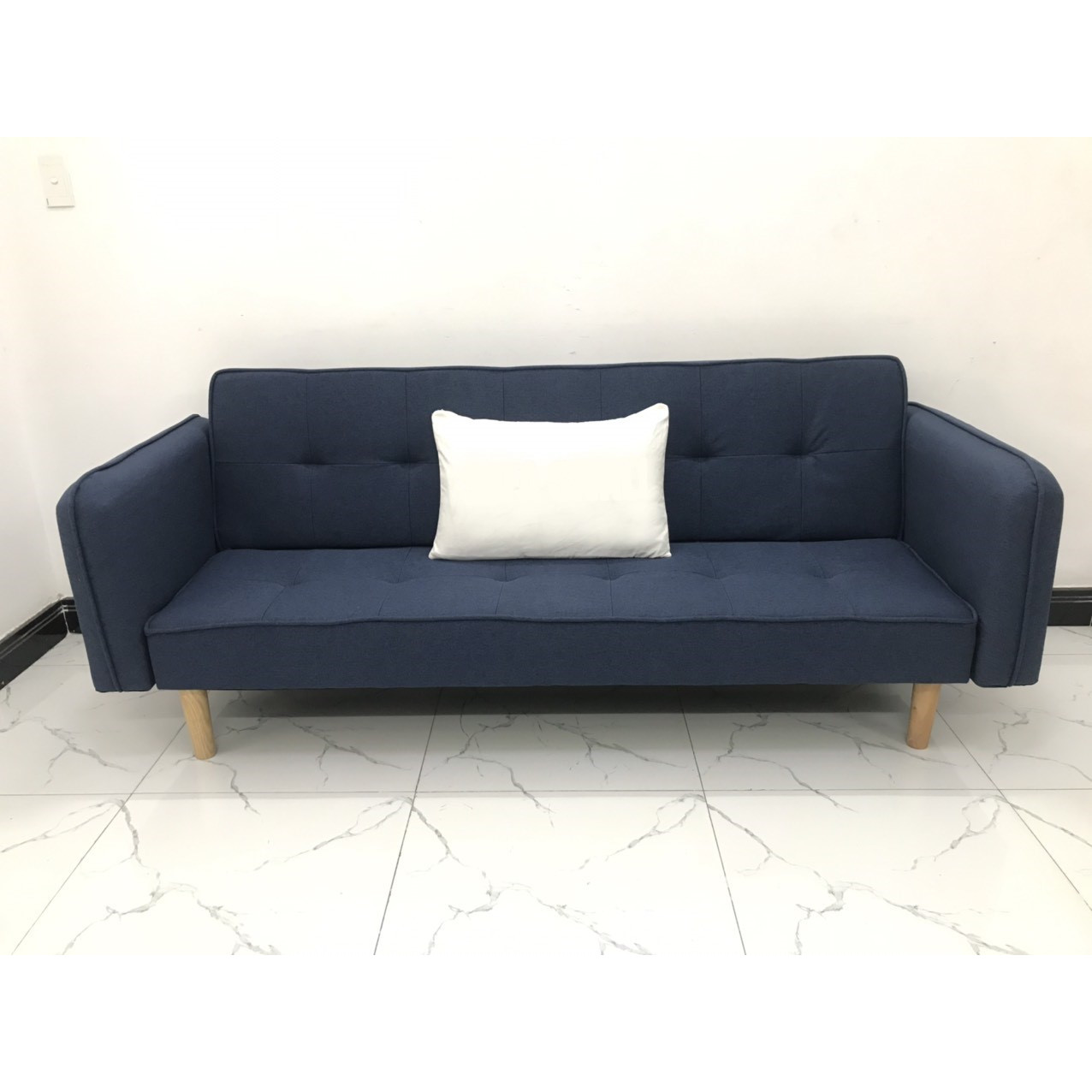 Ghế dài sofa bed tay vịn phòng khách sivali09 sopha