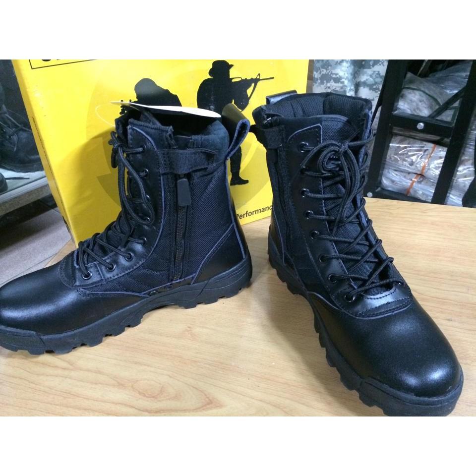 Giày Đặc Nhiệm SWAT Cao Cổ - Giầy Boot Phượt, Leo Núi