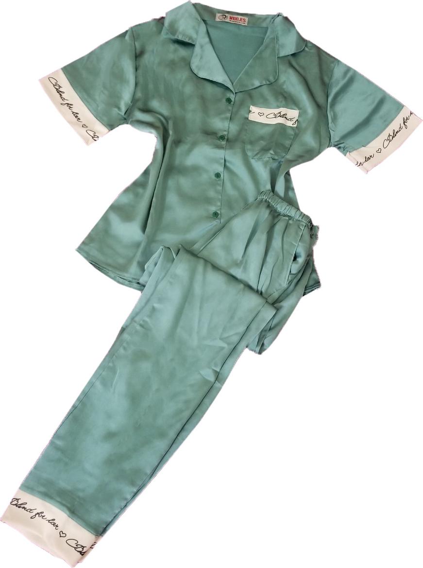 Đồ bộ ngủ pijama tay ngắn, quần dài