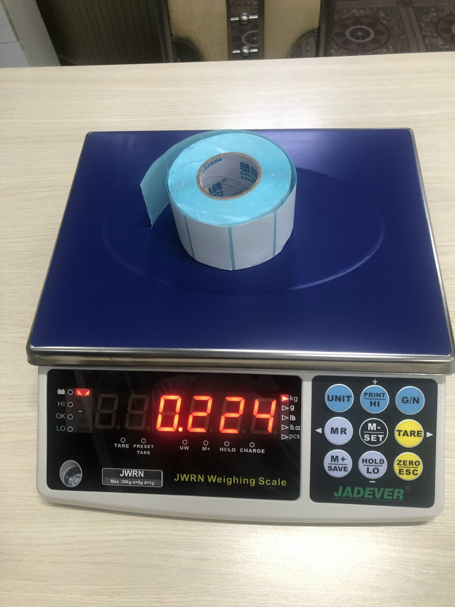 Cân Điện Tử JADEVER JWRN 30 KG