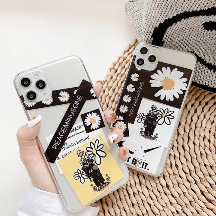 Ốp Lưng cho iPhone 6/6S/6Plus/6SPlus/7/8/7Plus/8Plus/X/XS/XSMax/11/11Pro/11Max Hoa Cúc G-Dragon - Mã TZAC270