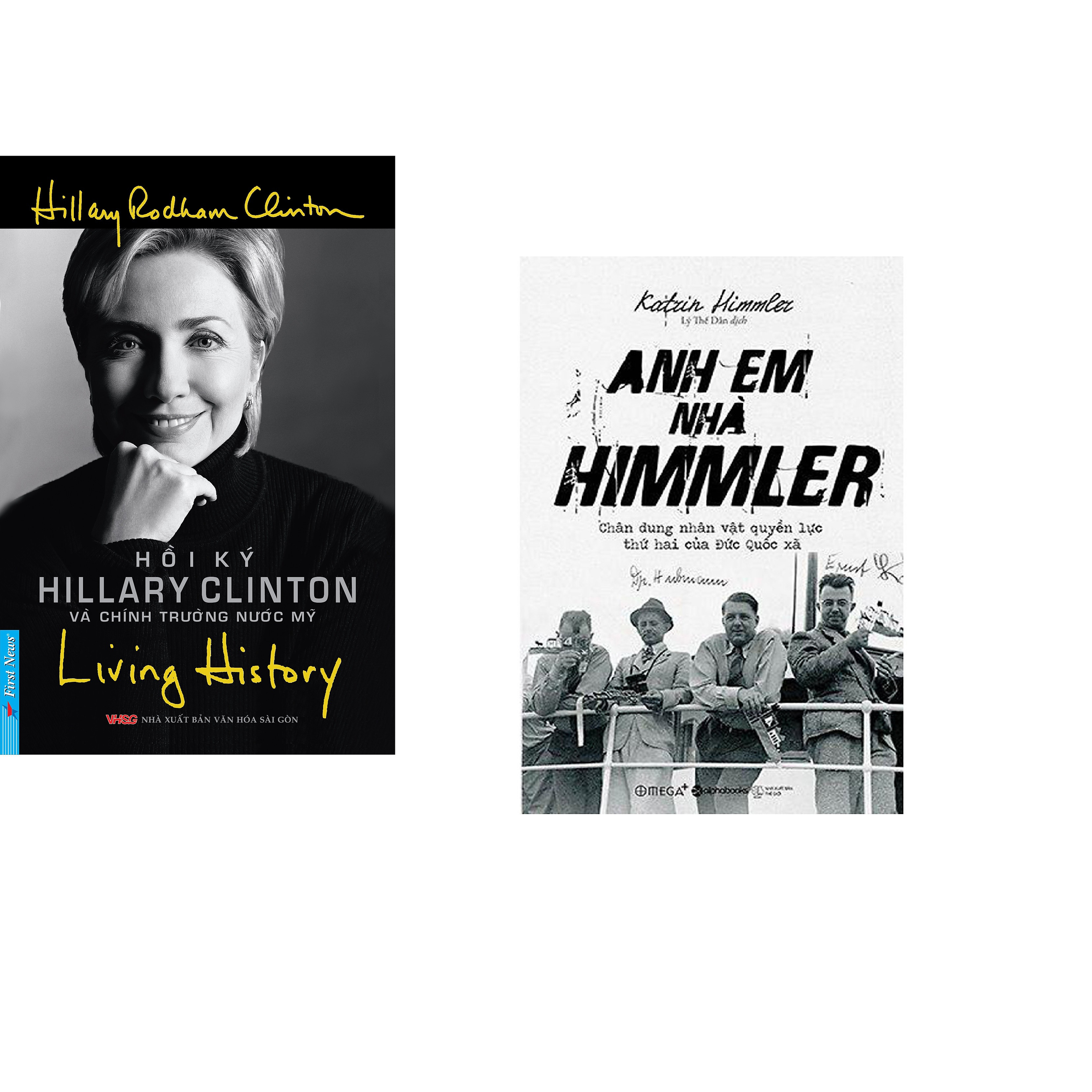 Combo 2 cuốn sách: Living History_ Hồi Ký Hillary Clinton + Anh Em Nhà Himmler