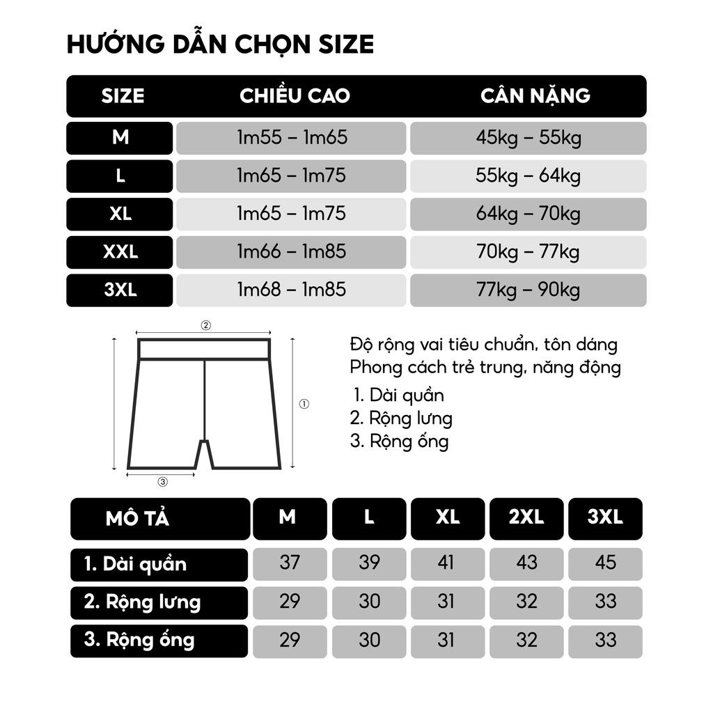 Quần Đùi Thể Thao Nam TSIMPLE V3 Short tập gym vải gió thoáng mát co giãn thoải mái vận động QGDP3