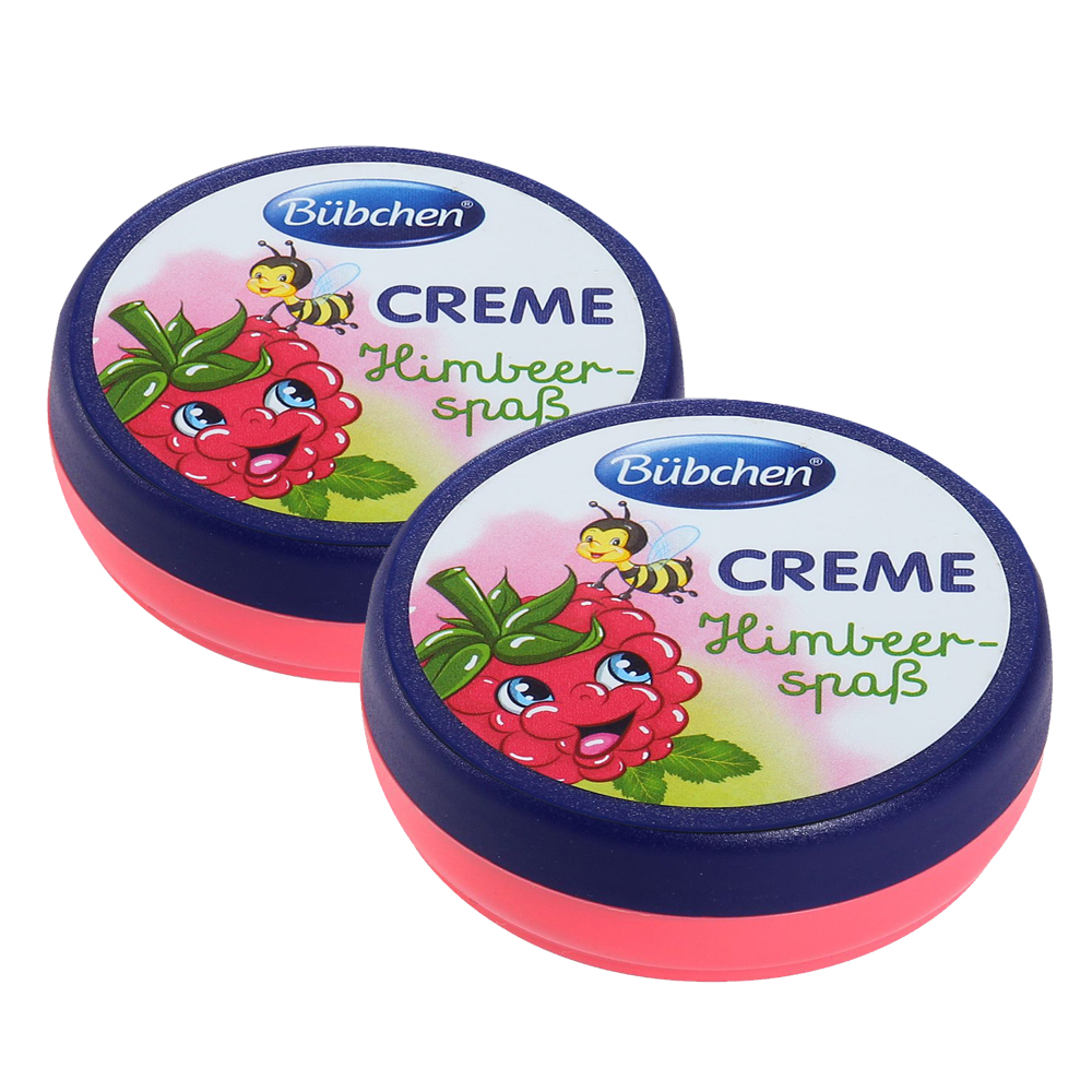 [Combo 2 Hộp] Kem dưỡng da Bubchen mùi Quả Dâu Creme Himbeerspab (20ml x 2 hộp)