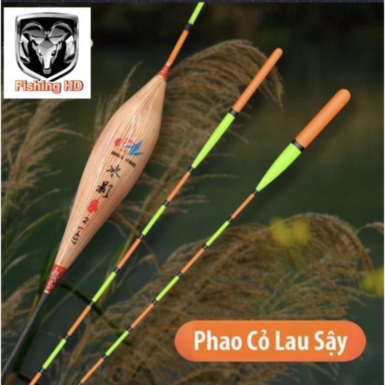 Phao Câu Cá Phao Câu Đài Phao Cỏ Lau Tự Nhiên Chuyên Dụng Câu Đài PC6 đồ câu FISHING_HD