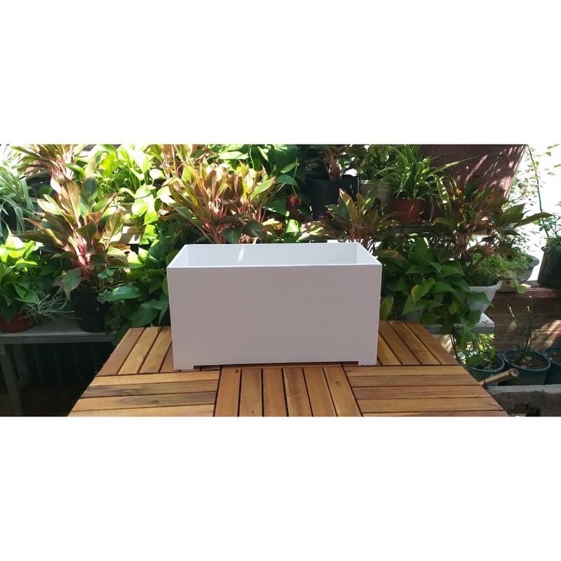 Chậu trồng cây nhựa composite ban công sân vườn