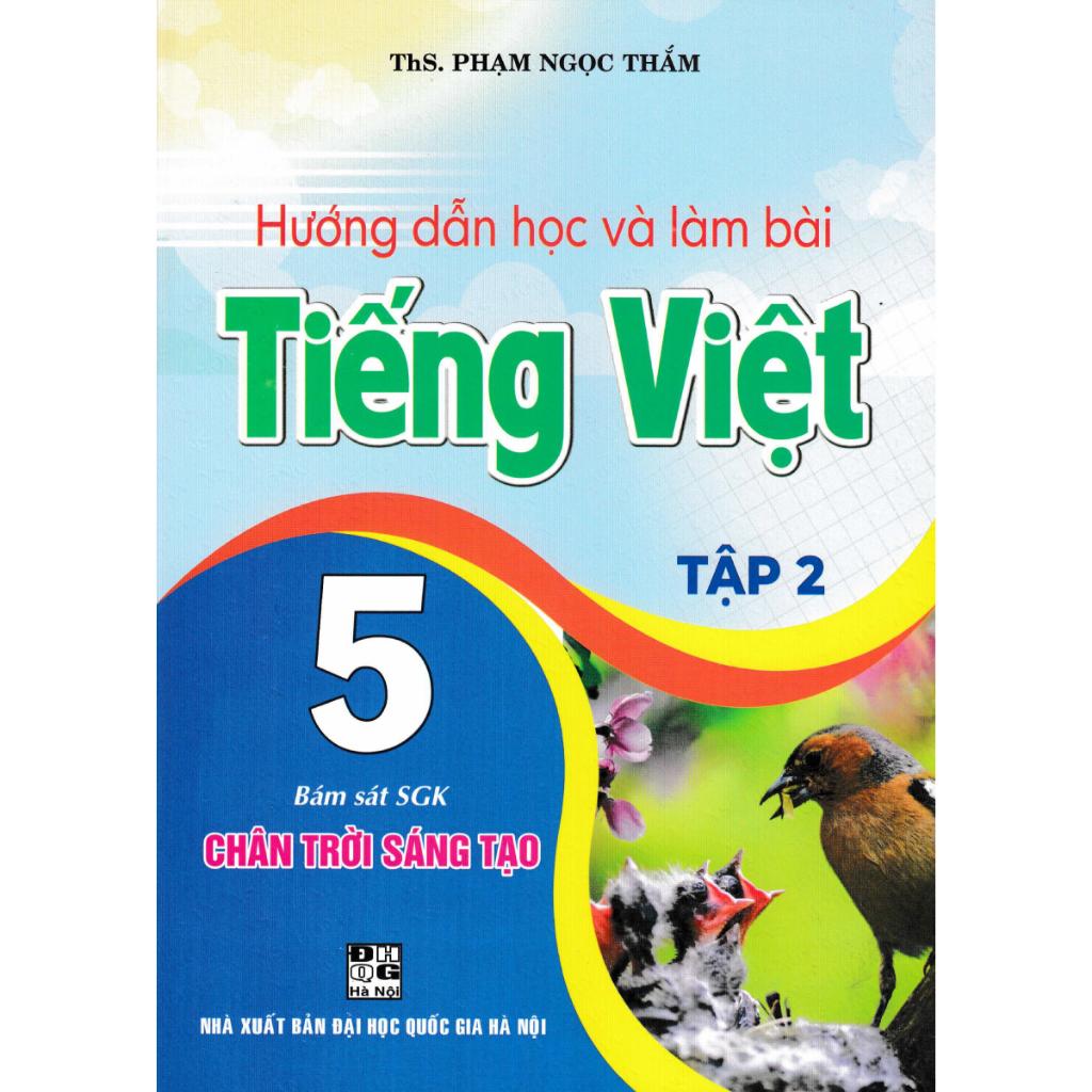 Combo Hướng Dẫn Giải Bài Tập Toán 5 + Hướng Dẫn Học Và Làm Bài Tiếng Việt 5 (Chân Trời Sáng Tạo) (Bộ 4 Cuốn) - HA
