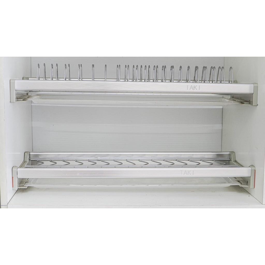 Giá Úp Bát Đĩa Cố Định Khung Nhôm INOX 304 Cao Cấp
