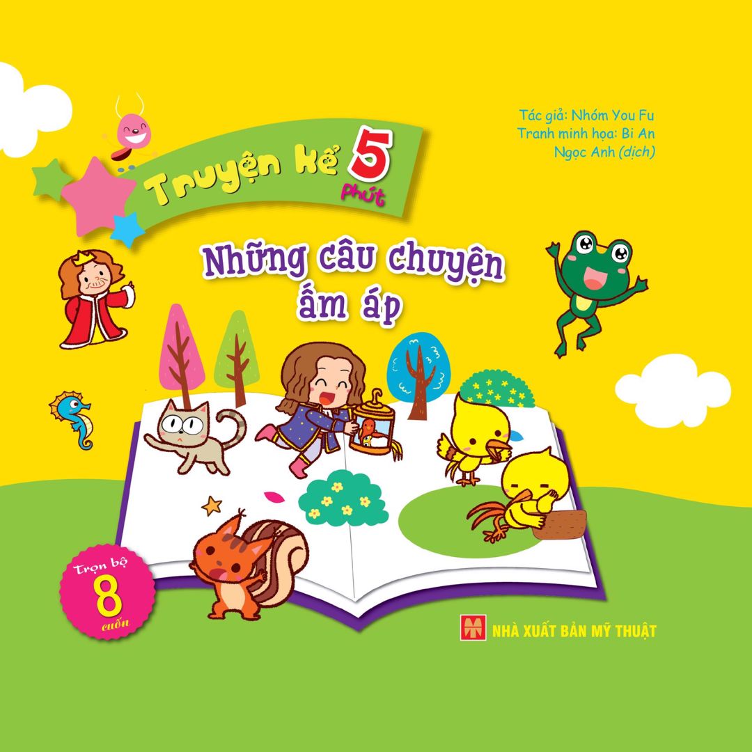 Combo Sách: Truyện Kể 5 Phút - Trọnbộ 8 Cuốn