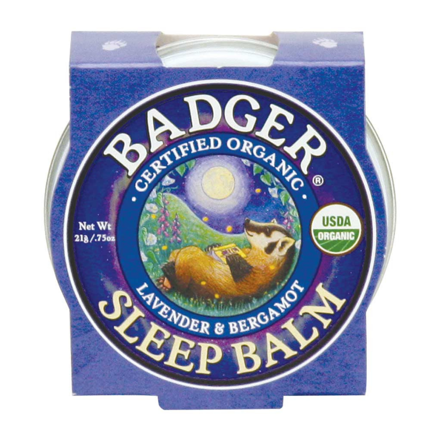 Sáp dầu hữu cơ hỗ trợ giấc ngủ ngon Badger Sleep Balm USDA Organic - 21g