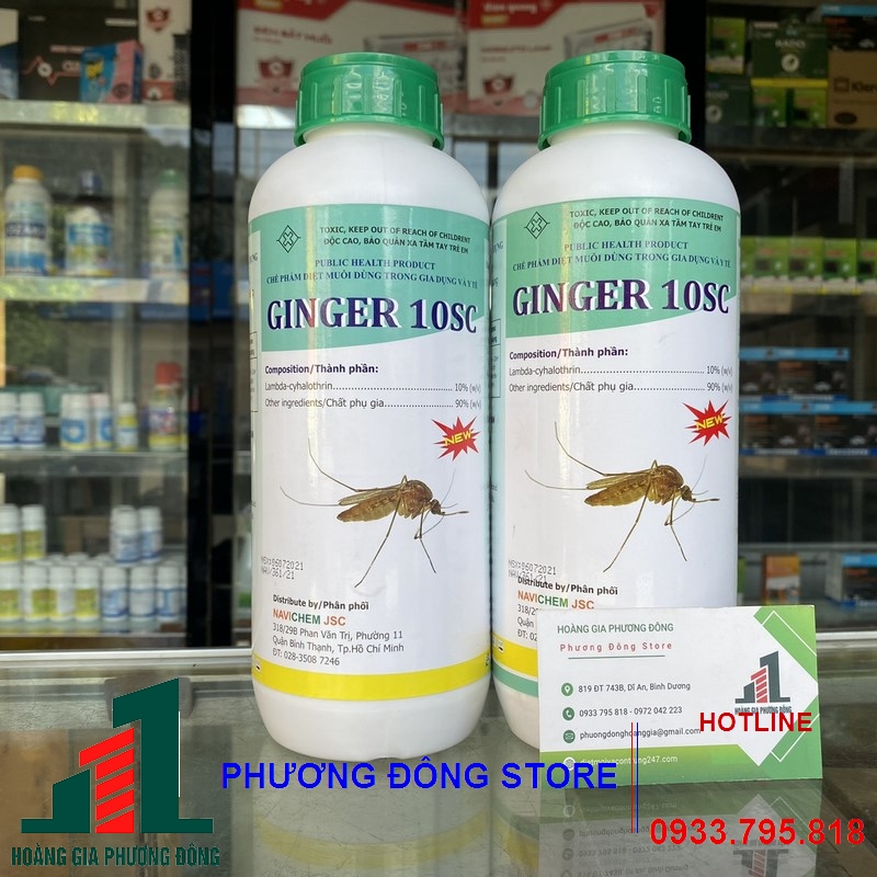 Thuốc diệt muỗi Ginger 10SC